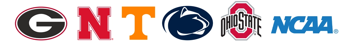 Trusted by Georgia, Nebraska, Tennessee, Penn State, Ohio State, and the NCAA
