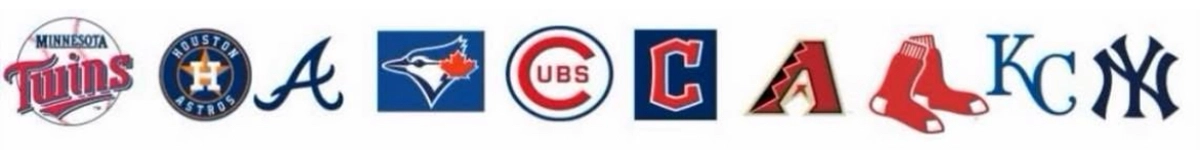 Several Baseball Team Logos