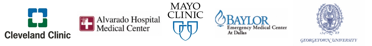 Collegiate And Medical Center Logos